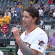 Illustration for article titled Pirates Relief Pitcher Sings The National Anthem Before Pirates Game